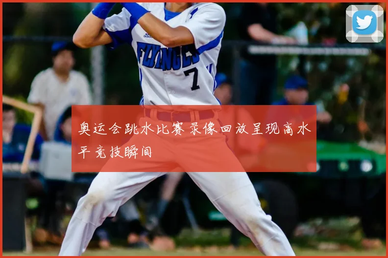 奥运会跳水比赛录像回放呈现高水平竞技瞬间